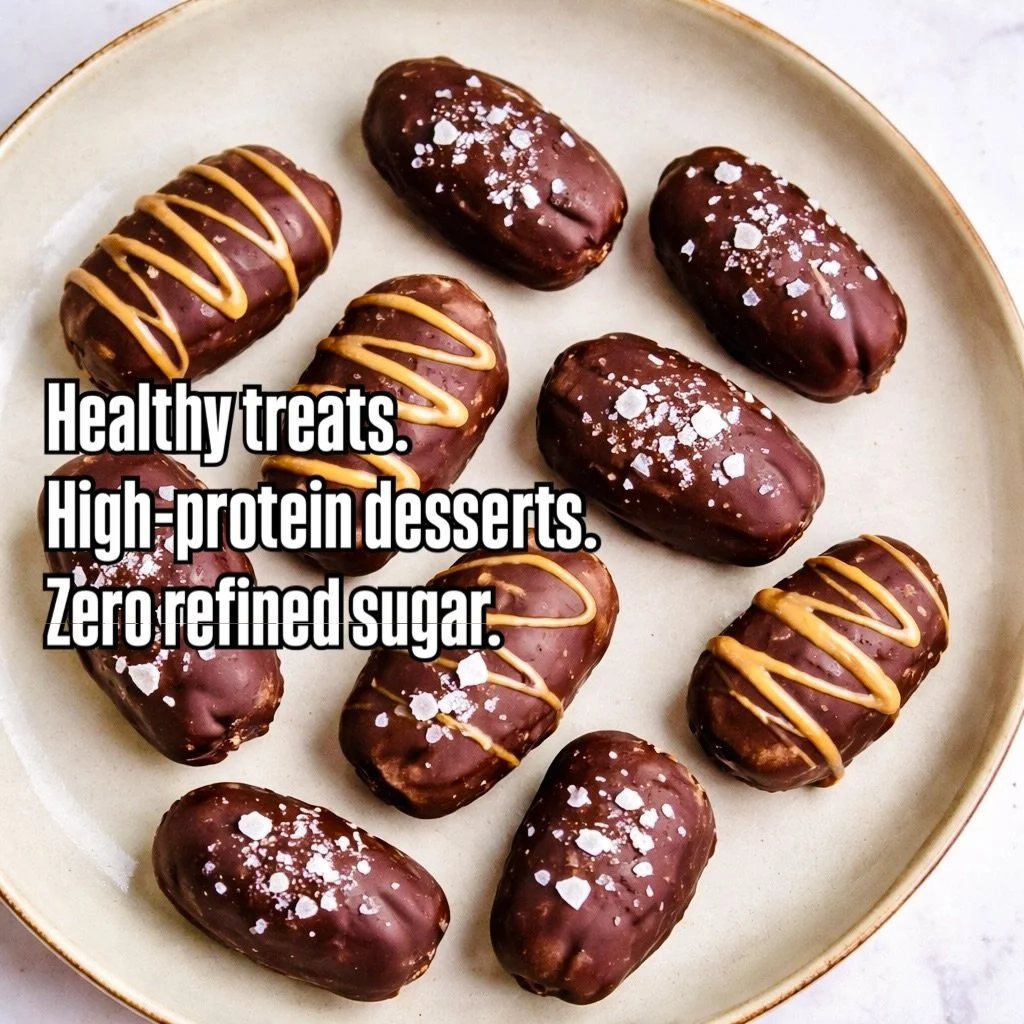 Everyone is obsessed with protein. We&rsquo;ve been over this&hellip;
I&rsquo;m obsessed with dessert that actually loves you back.

These are high-protein, refined-sugar-free treats I make on repeat: 
not to be &ldquo;good,&rdquo;
but to feel steady