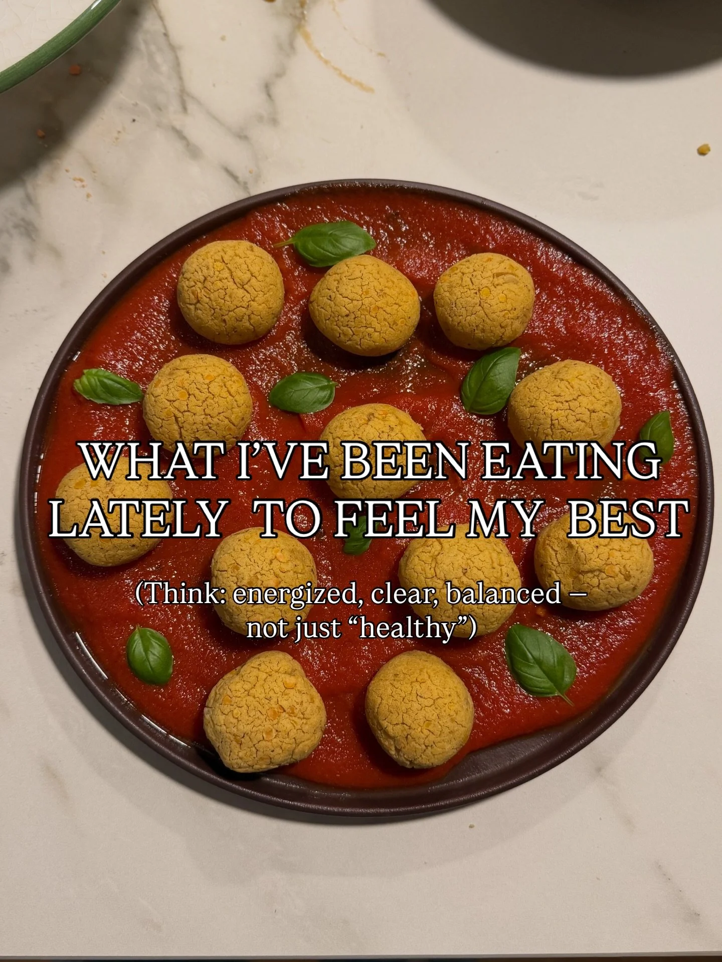 What I&rsquo;ve been eating recently to feel my best.
Simple, grounding meals that support energy, digestion, and skin from the inside out.
Nothing extreme. Just consistent nourishment that works:

Fermented foods:
Gut support first.
Fermented foods 