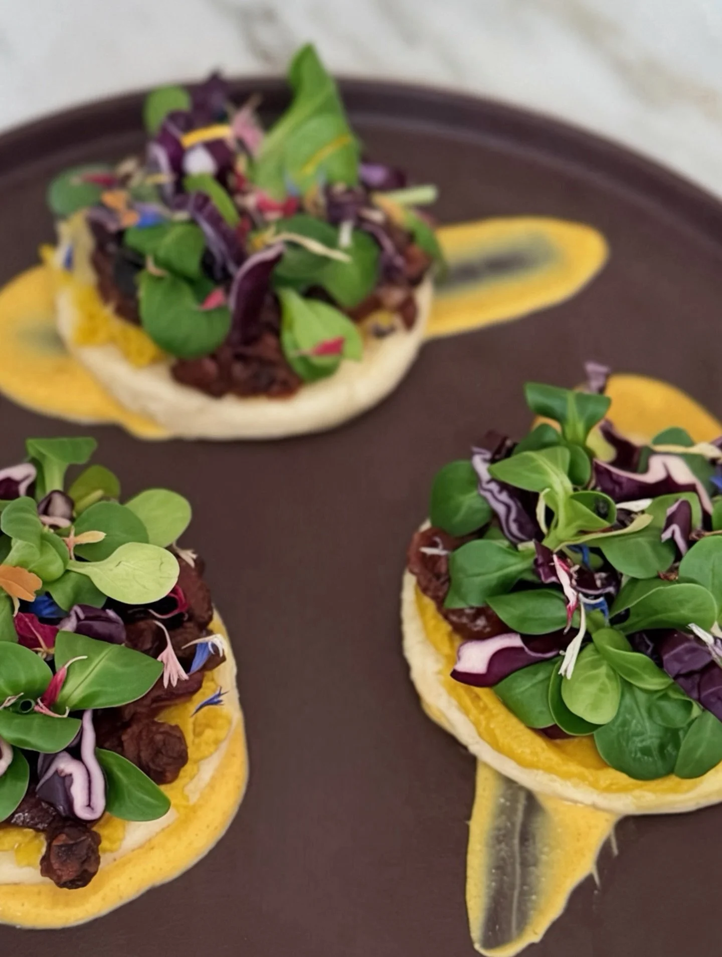 Vibrant, Balanced Lunch Alert: Homemade Arepas!

Today&rsquo;s lunch is a celebration of color, flavor, and nourishment: homemade corn flour arepas filled with saut&eacute;ed black beans, onions, and tomatoes, topped with vegan cheese spread, valeria