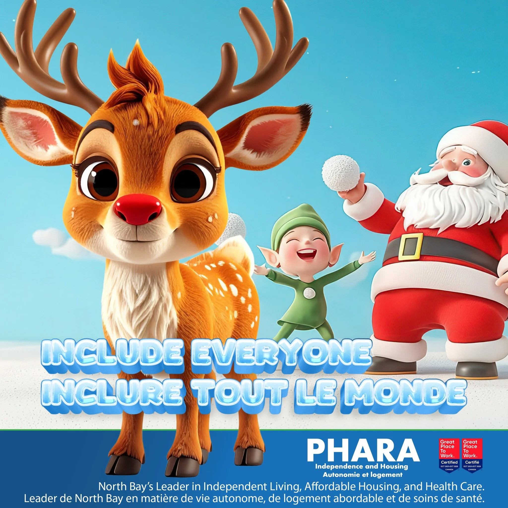 🦌It&rsquo;s the perfect time of year for everyone to join in the fun&hellip; including the reindeer games! 🦌

At PHARA, we believe every person deserves the opportunity to participate fully in their community. Together, we can build inclusive space