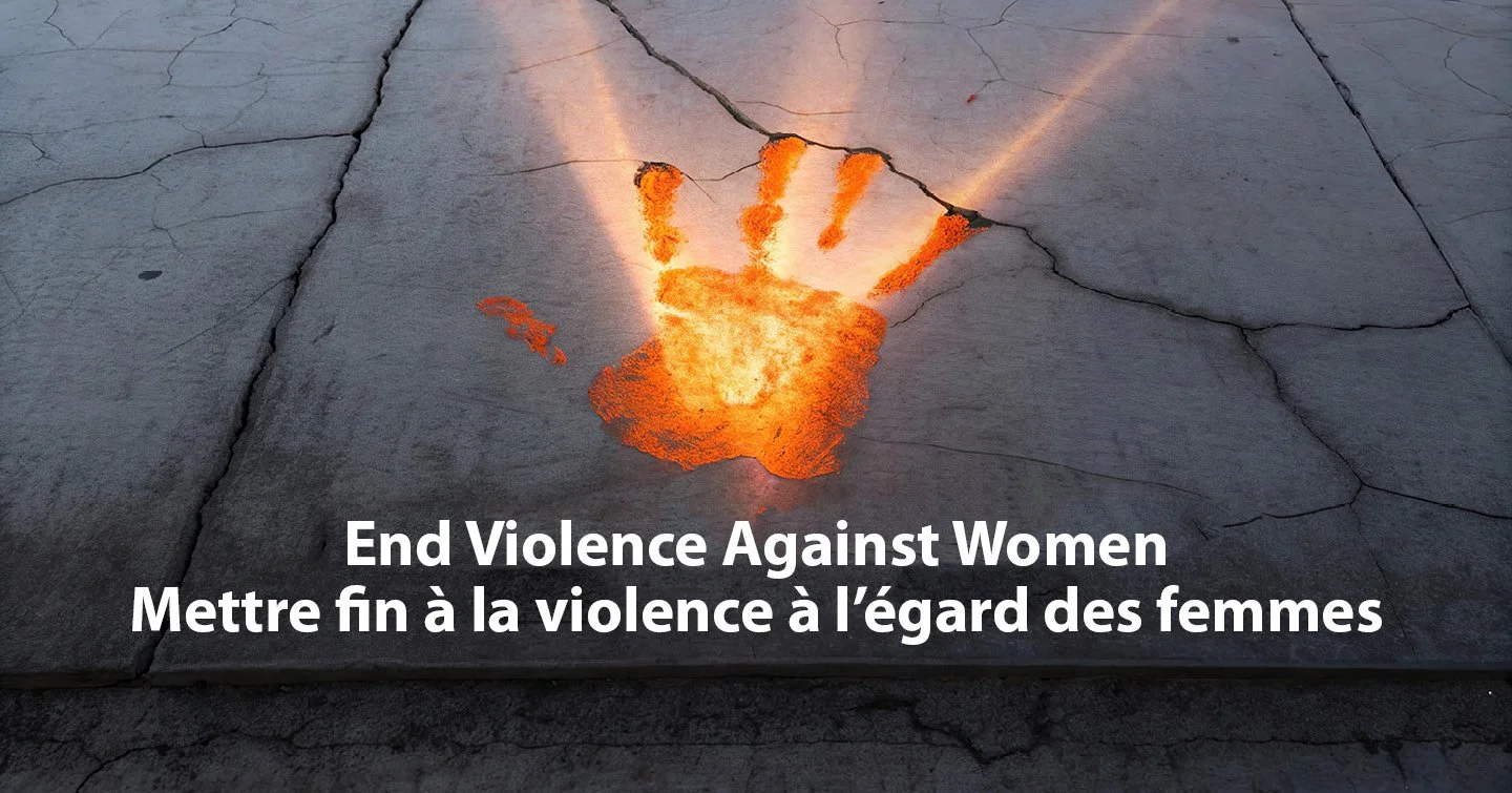 🧡 Today is the International Day for the Elimination of Violence Against Women

Violence against women remains a serious issue. According to Statistics Canada, 1 in 3 women have experienced physical or sexual violence by an intimate partner since th