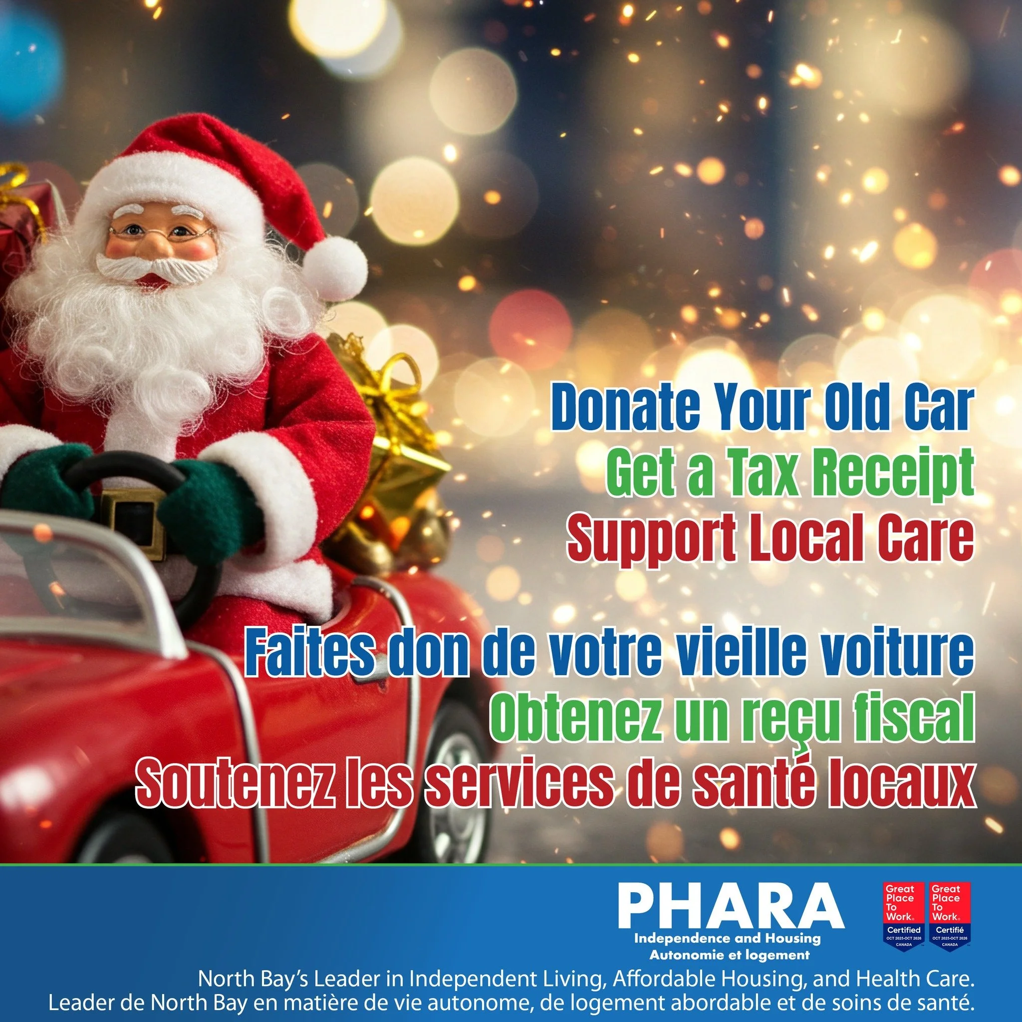 Donate an old car - Get a Tax Receipt! - Support local care

PHARA Community Services has teamed up with Donate a Car Canada making it easy for you to donate your car, truck, or SUV and help support essential community programs. Every vehicle donated