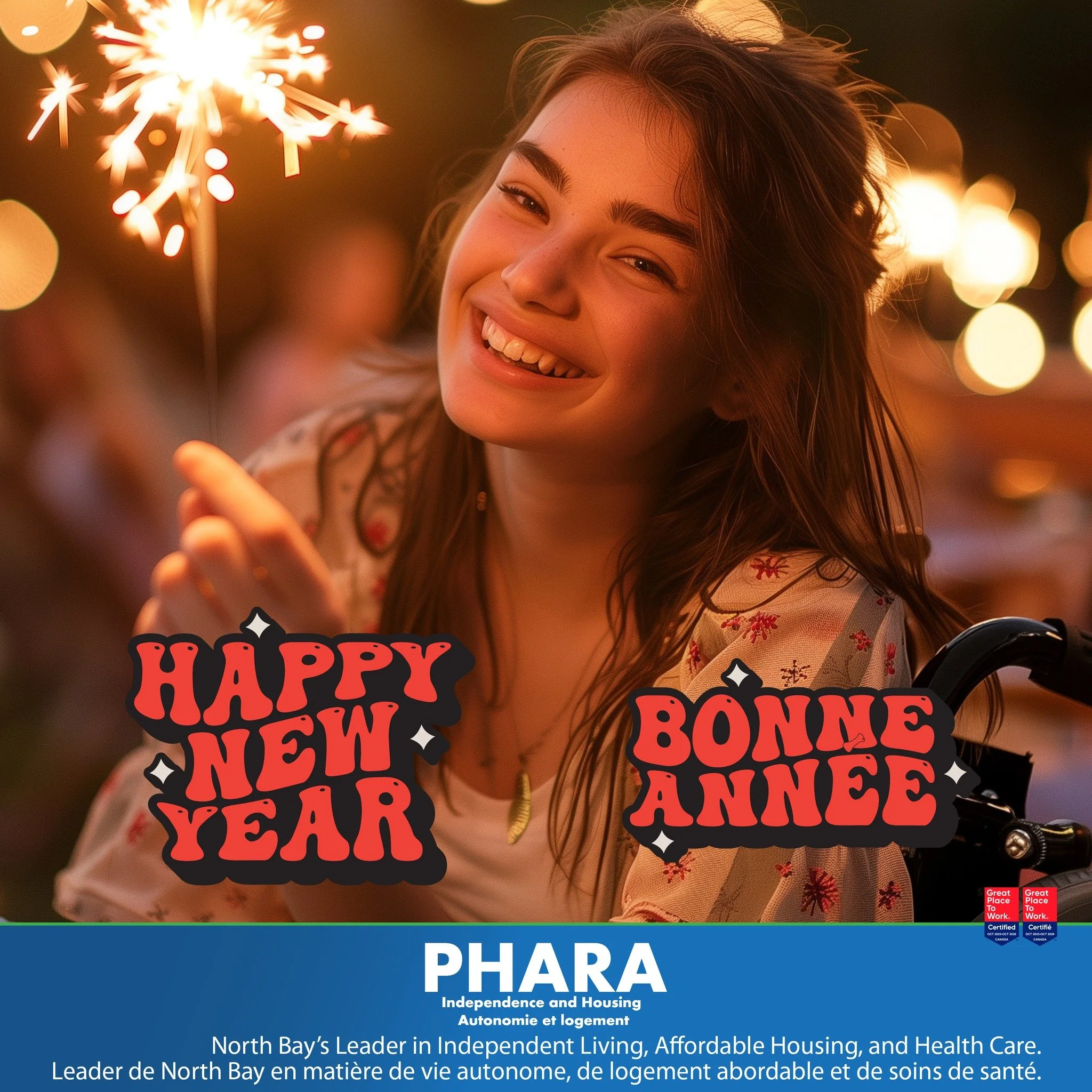 PHARA Community Services wishes everyone a safe, healthy, and happy New Year.

We extend our sincere thanks to our dedicated staff, valued partners, committed volunteers, generous donors, and to the clients and residents we are proud to serve. Your t