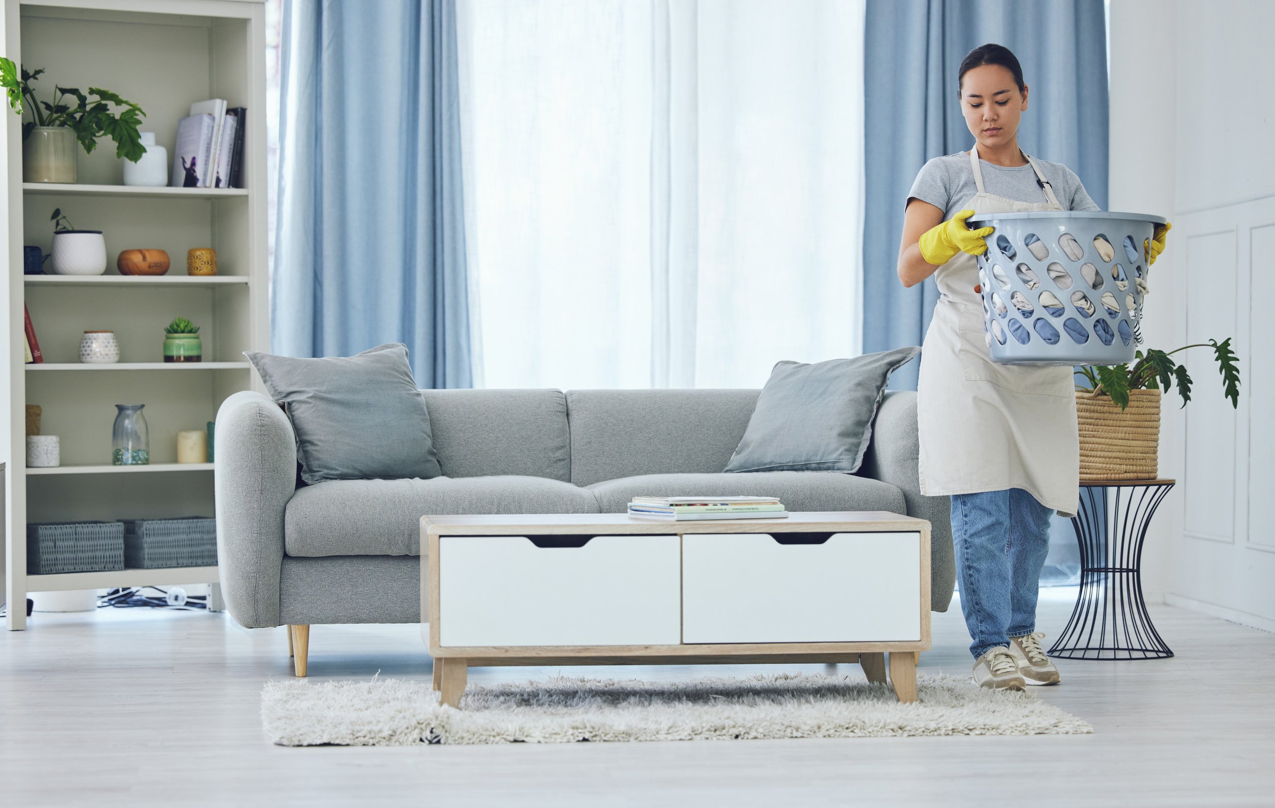 Attendant care doing light housekeeping and laundry