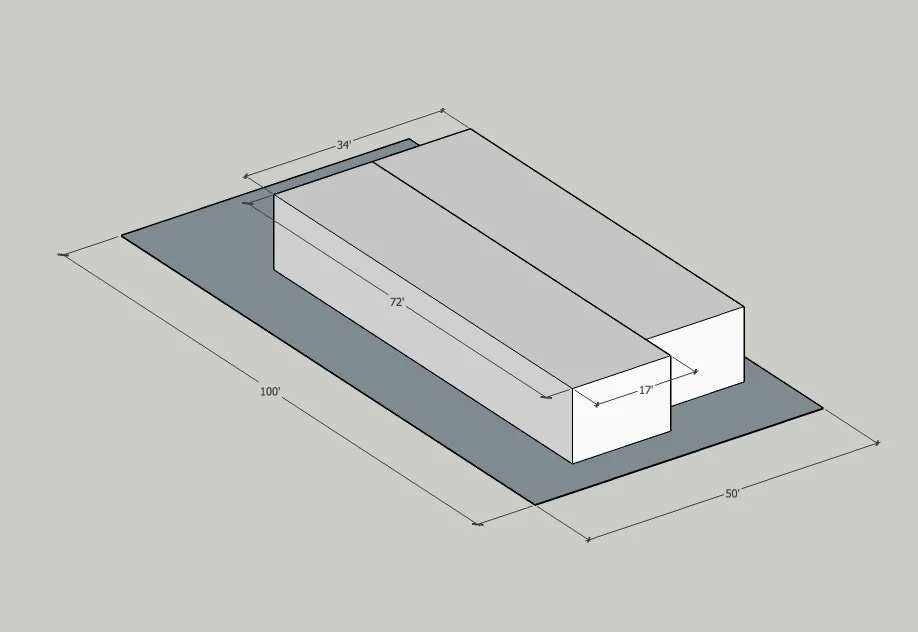 Building Data: Neighborhood: Irvington Year Built: 1949 Typology: Duplex/Cryptoplex Units: 2 Stories: 1 Site Area: 5,000sf Building Area: 2,476sf FAR: 0.5:1 Density: 17.5 du/net acre Zoning: 1 (1du/5000sf of site area) Is it Legal? YES