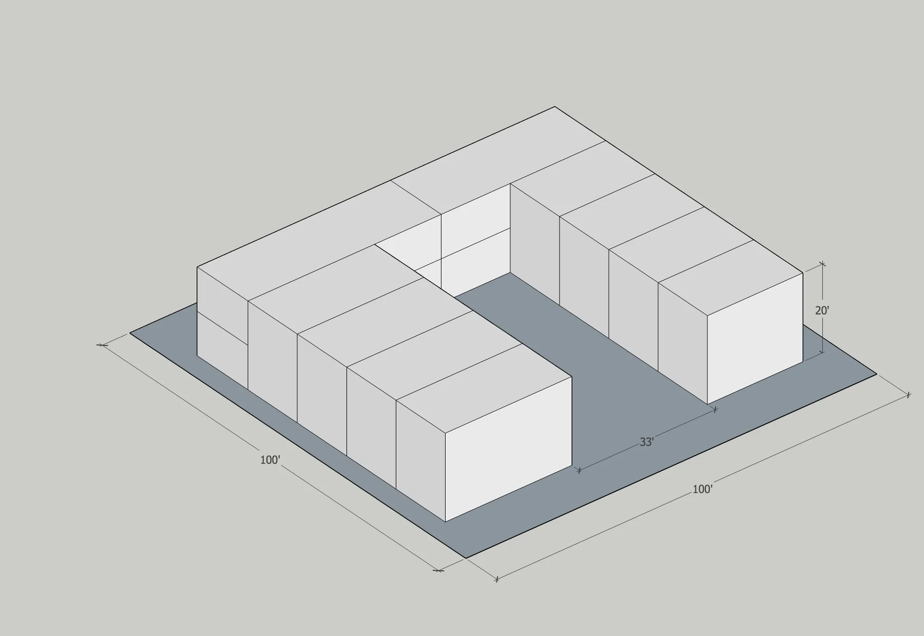 Building Data: Neighborhood: Kenton Year Built: 1927 Typology: Hybrid Court Units: 12 Stories: 2 Site Area: 10,000sf Building Area: 9,296sf FAR: 0.9:1 Density: 52.3 du/net acre Zoning: R5 (1du/5000sf of site area) Is it Legal? NO