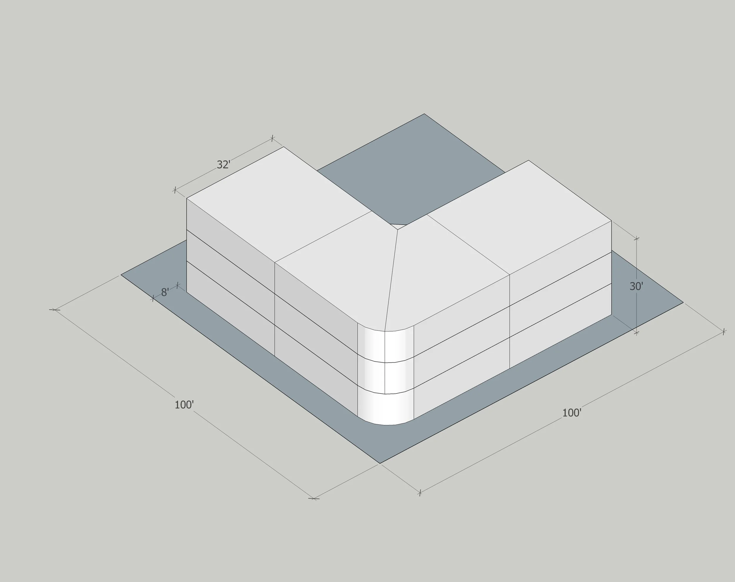 Building Data: Neighborhood: Hosford-Abernethy Year Built: 2014 Typology: Walk-up Apartment Building Units: 12 Stories: 3 Site Area: 10,000sf Building Area: 8,825 FAR: 0.88:1 Density: 52.3 du/net acre Zoning: R2 (1 Dwelling/2000sf)Is it Legal? Apparently