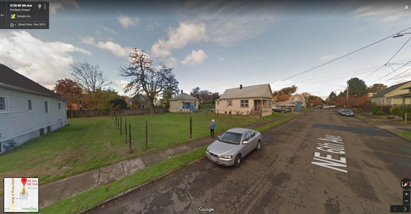 Google Street View of Site, facing NW