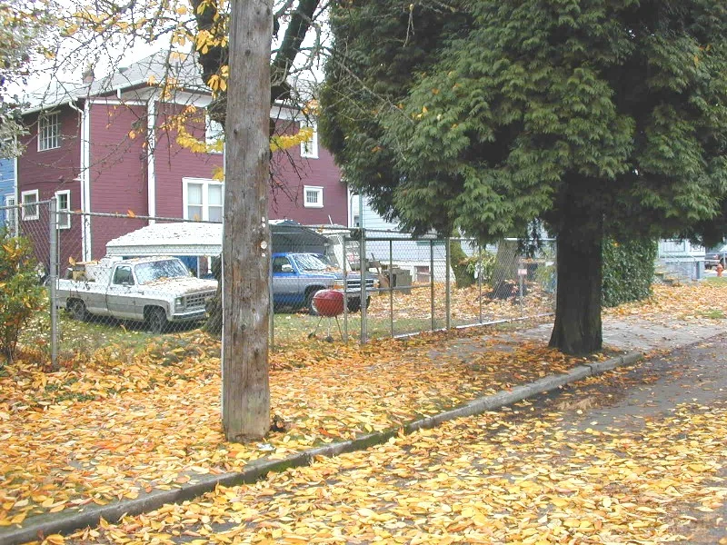 The subject property “Before”
