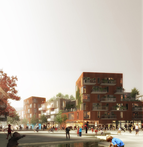 The precedent: This is the kind of development Danes build in their station areas.
