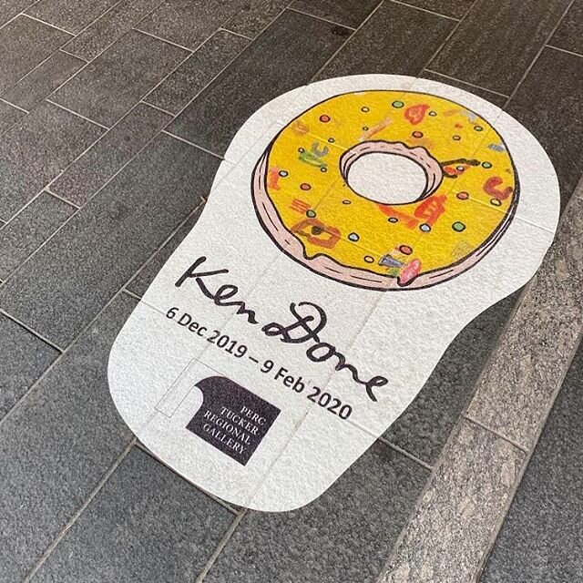 Here at The Hunting House, we are big fans of fine art and doughnuts, so a Ken Done(nut) ground sticker was a no brainer! 🤤🍩 By the way, this weekend is your last chance to view Ken Done, paintings you probably haven&rsquo;t seen at Perc Tucker Gal