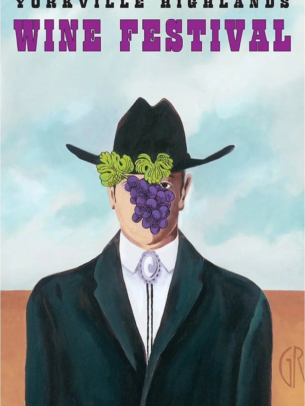 2014 Mendocino Ridge &amp; Yorkville Highlands Festival
Original artwork by @geraldreisdesign