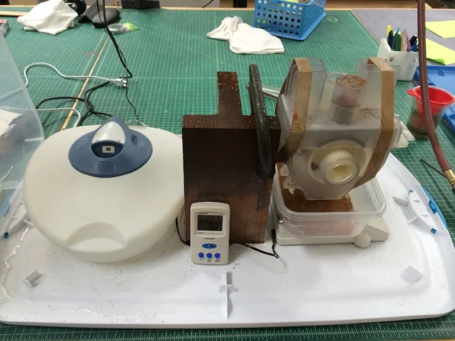 During the design process we also had to account for the fact that the planting season for teff in Ethiopia is the wet season. That meant that humidity was an issue and we needed to ensure that our seed metering device would continue to work if and 