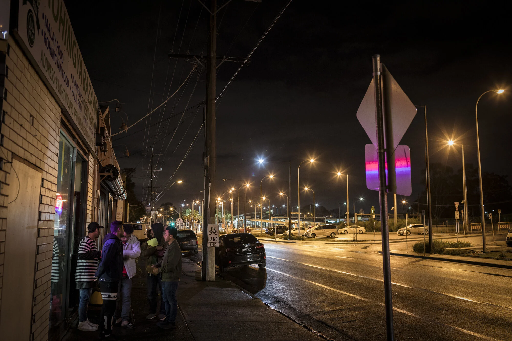  Mohamad Yunus meets up with members of the Rohingyan community to discuss an upcoming wedding. 