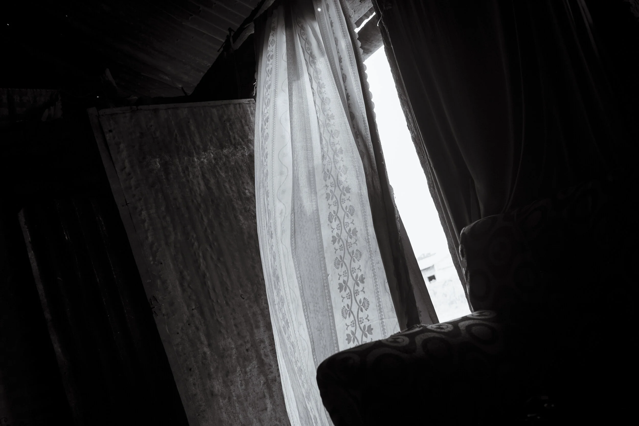  Ojwina, Lira District. The family home of Agnes Odoch. Her family home was destroyed by an angry mob who believe her seven year old son Ezra to be cursed.  