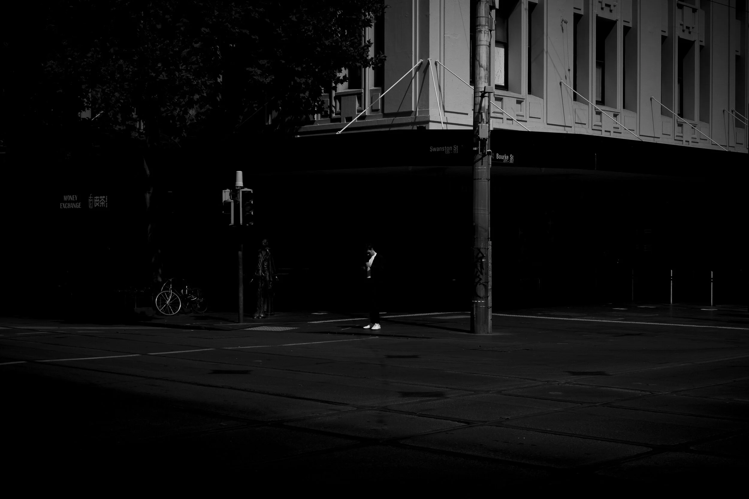  26/03/20 13:32pm, Bourke Street, Melbourne. The end of lunch-break, Bourke Street.  
