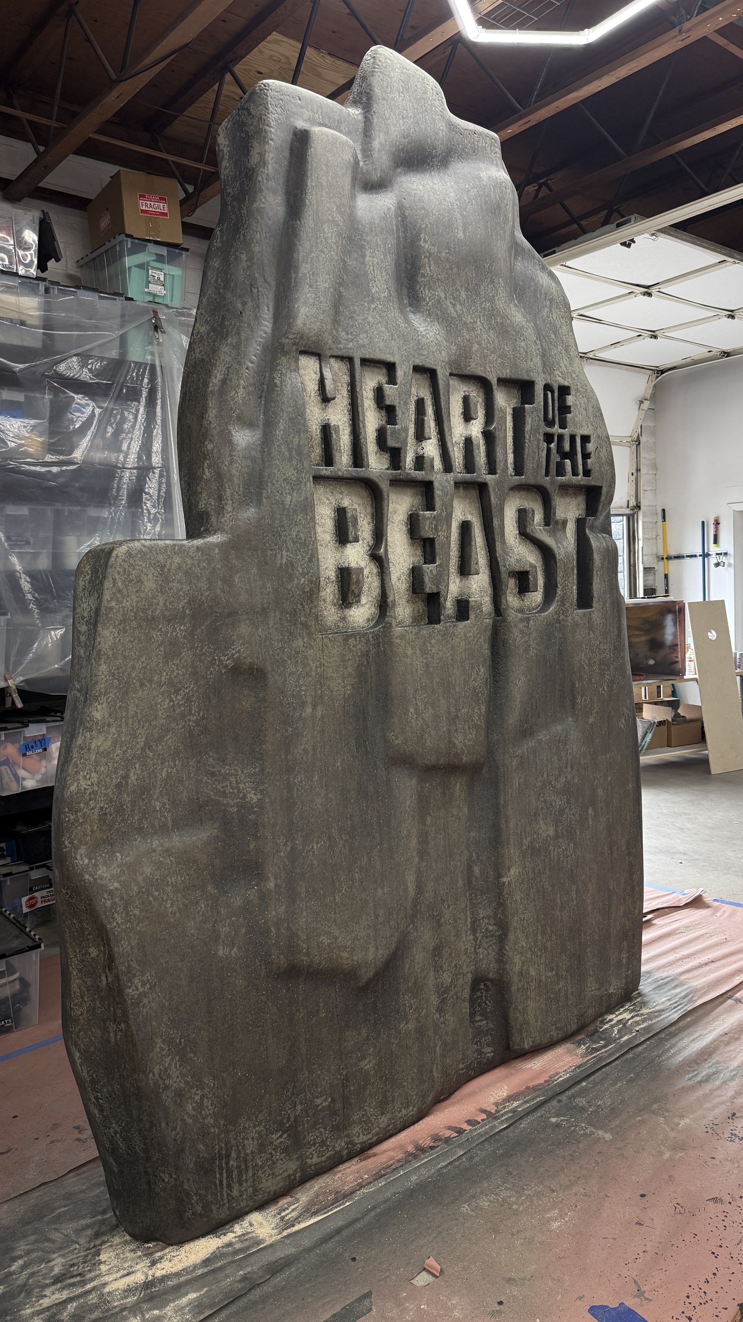 Giant Boulder for Heart of the Beast Premier
