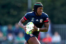 Alycia at the 2017 Rugby world Cup