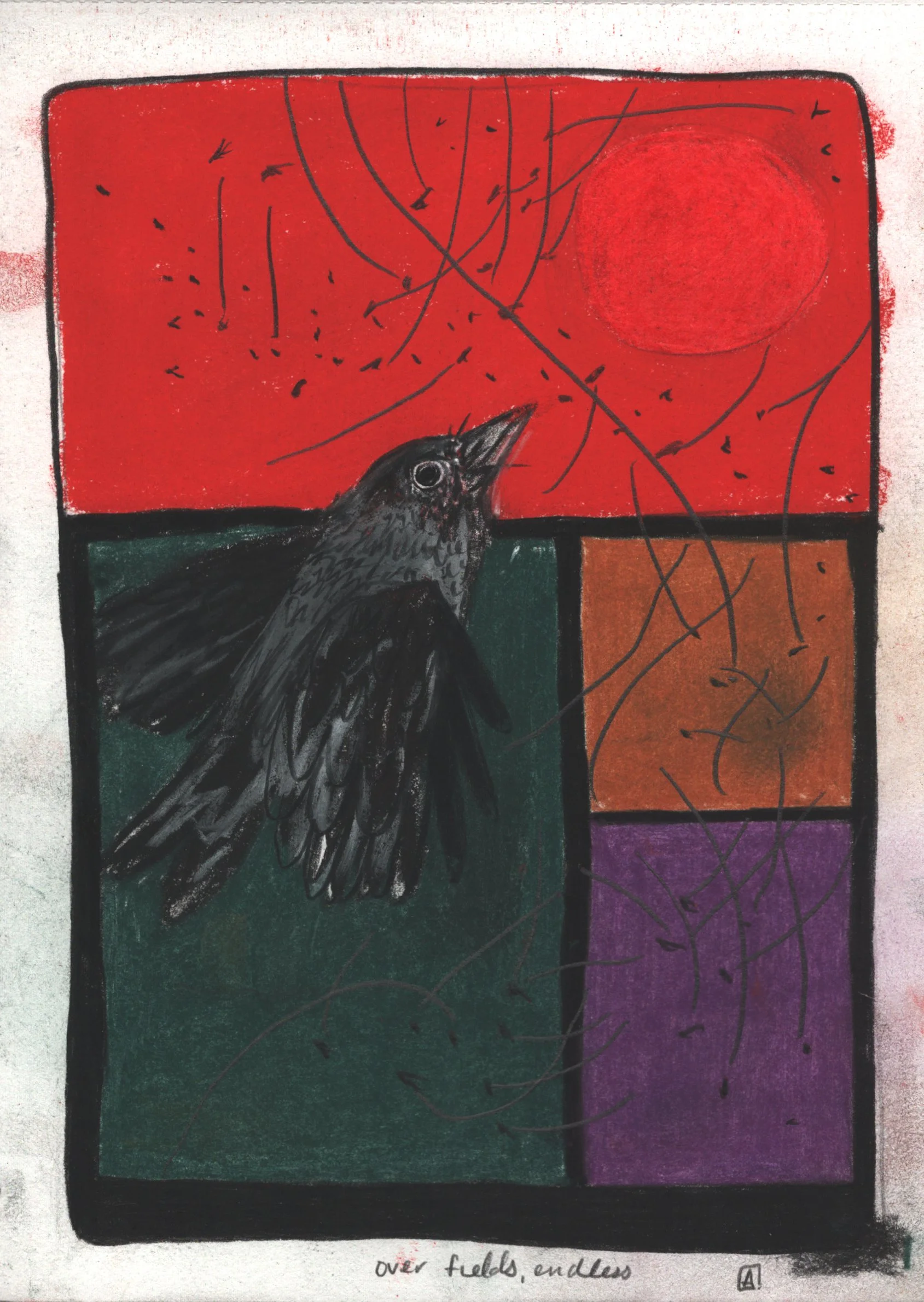 Over Fields, Endless Print 5x7