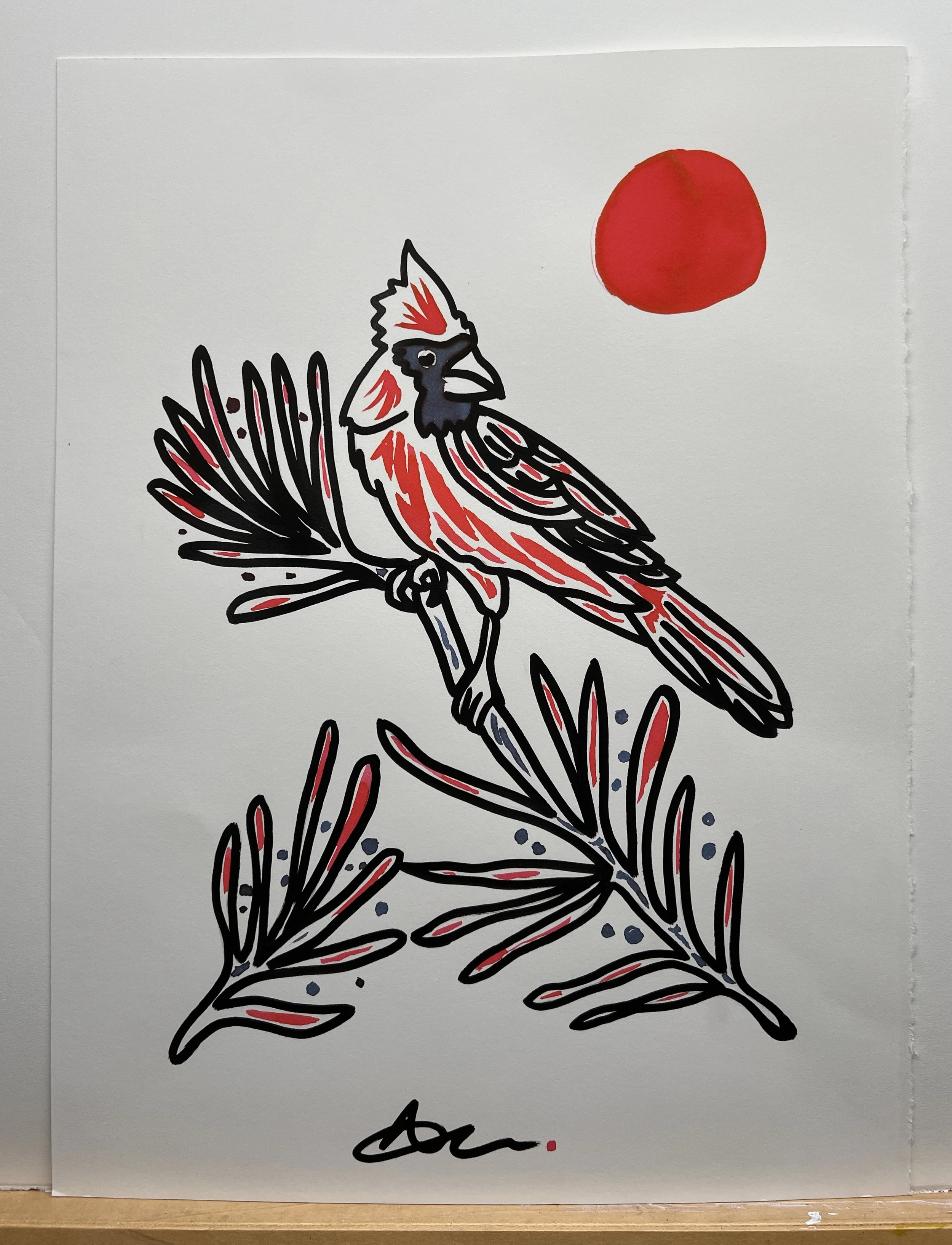 Cardinal in the Pine 5