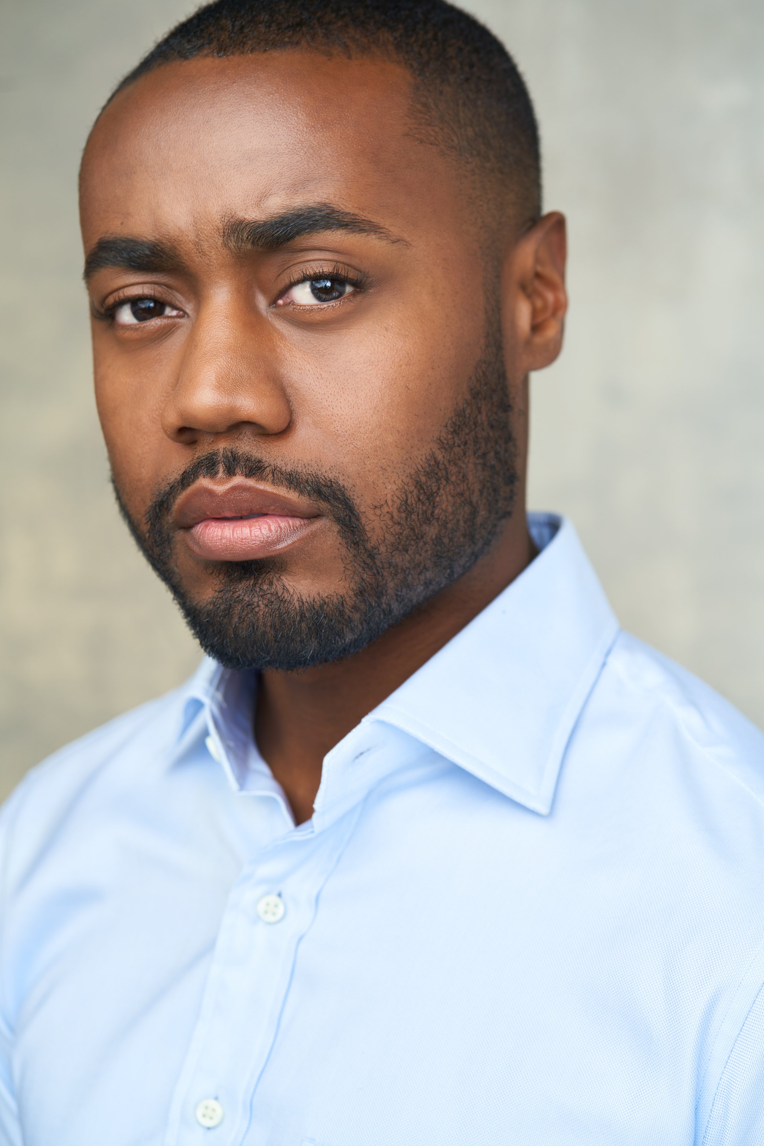 Character Headshot of Actor, Darvin Jennings | HMUA - Anne-Marie Kennedy