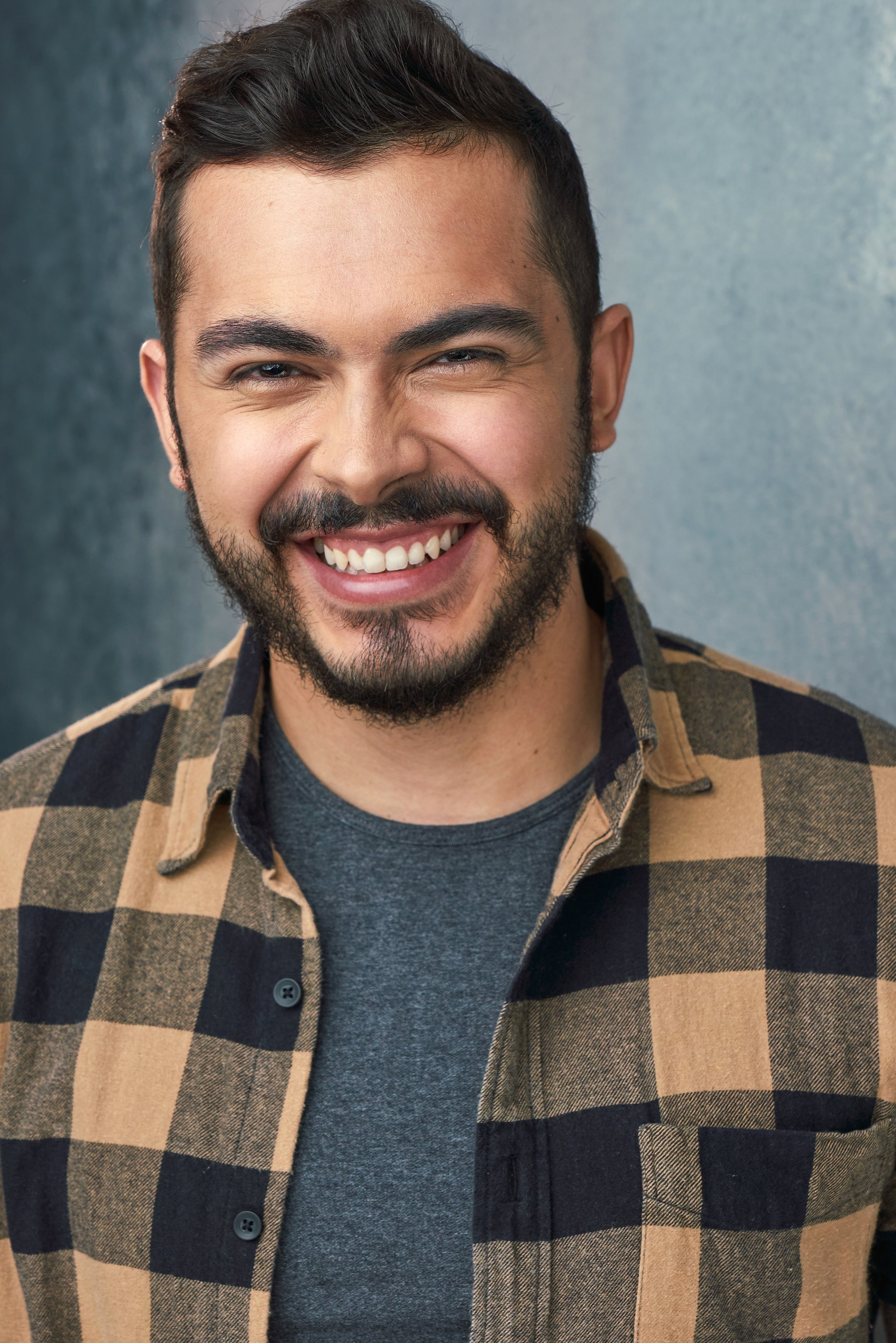 Commercial Headshot of Actor, Alex Lugo | HMUA - Anne-Marie Kennedy
