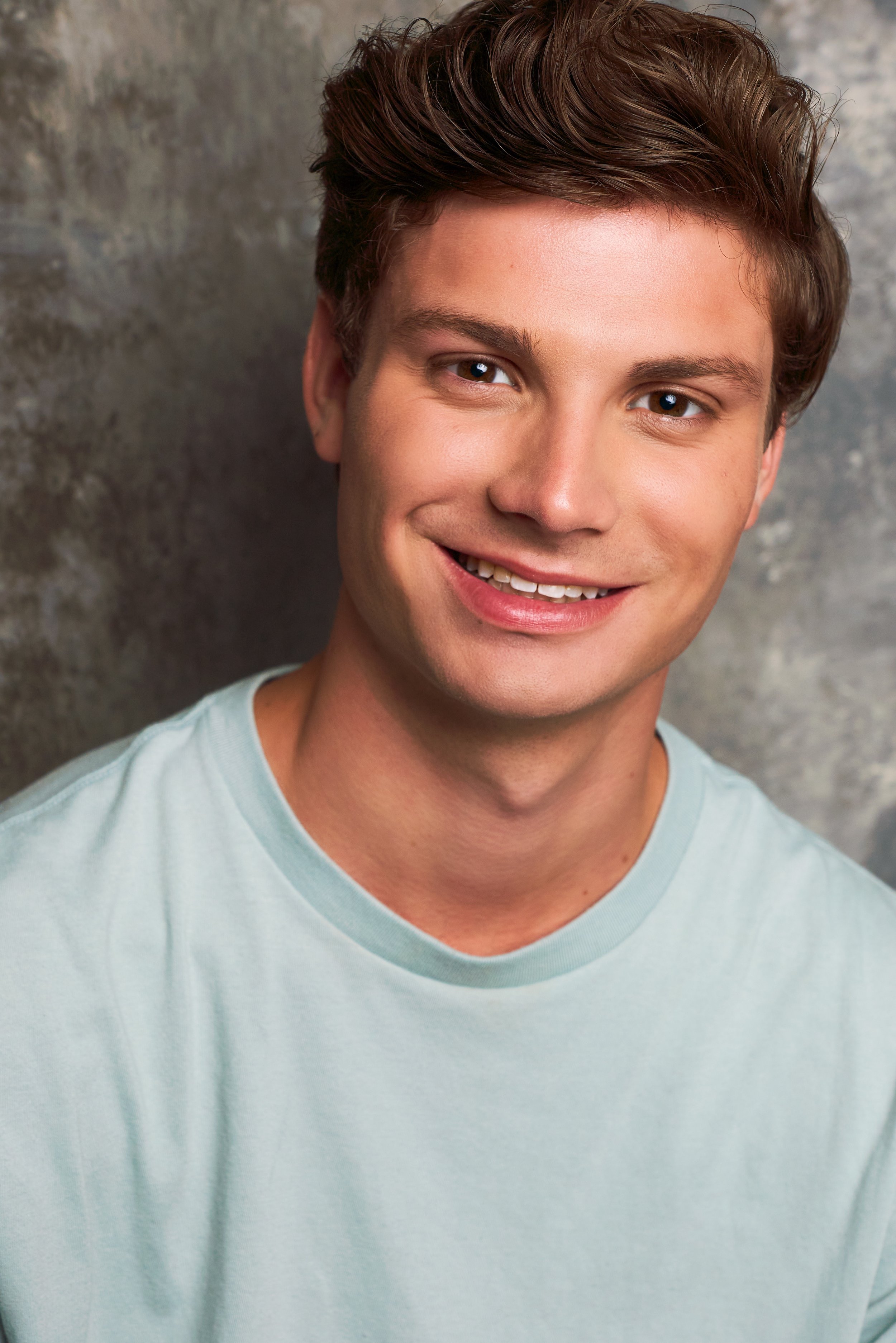 Commercial Headshot of Actor, Jacob Stover | HMUA - Anne-Marie Kennedy