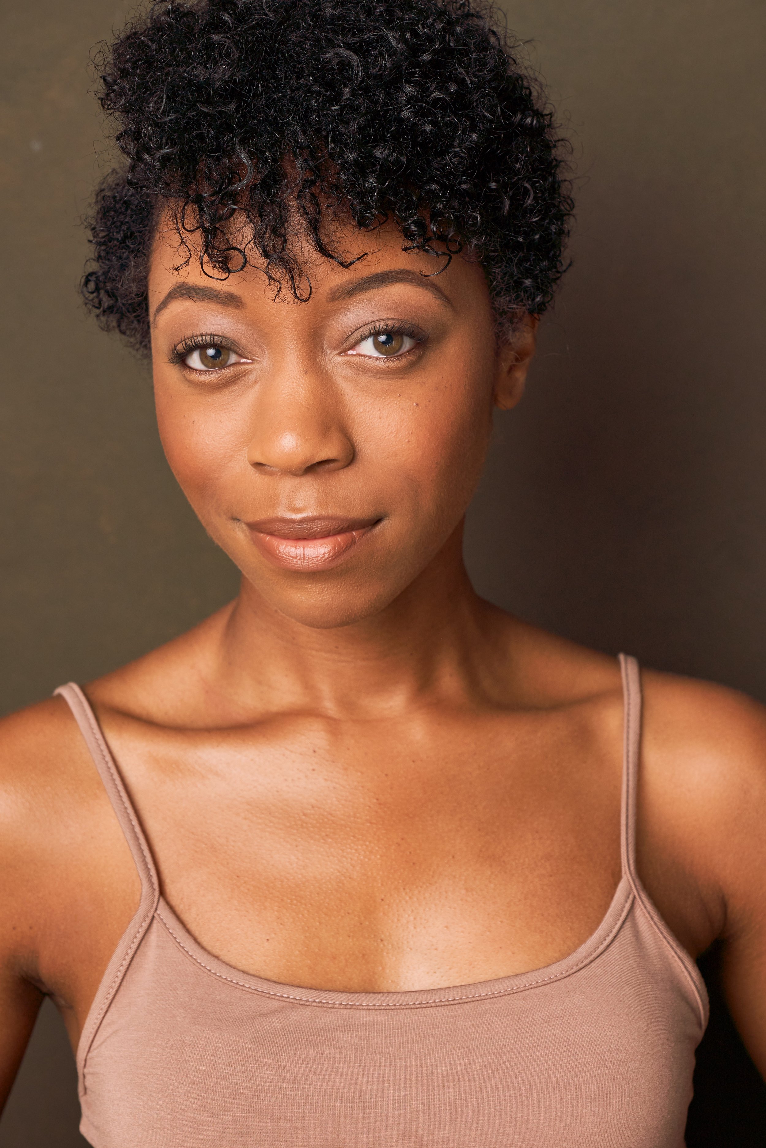 Character Look Theatrical Headshot of Actor, Teisha Speight | HMUA - Anne-Marie Kennedy