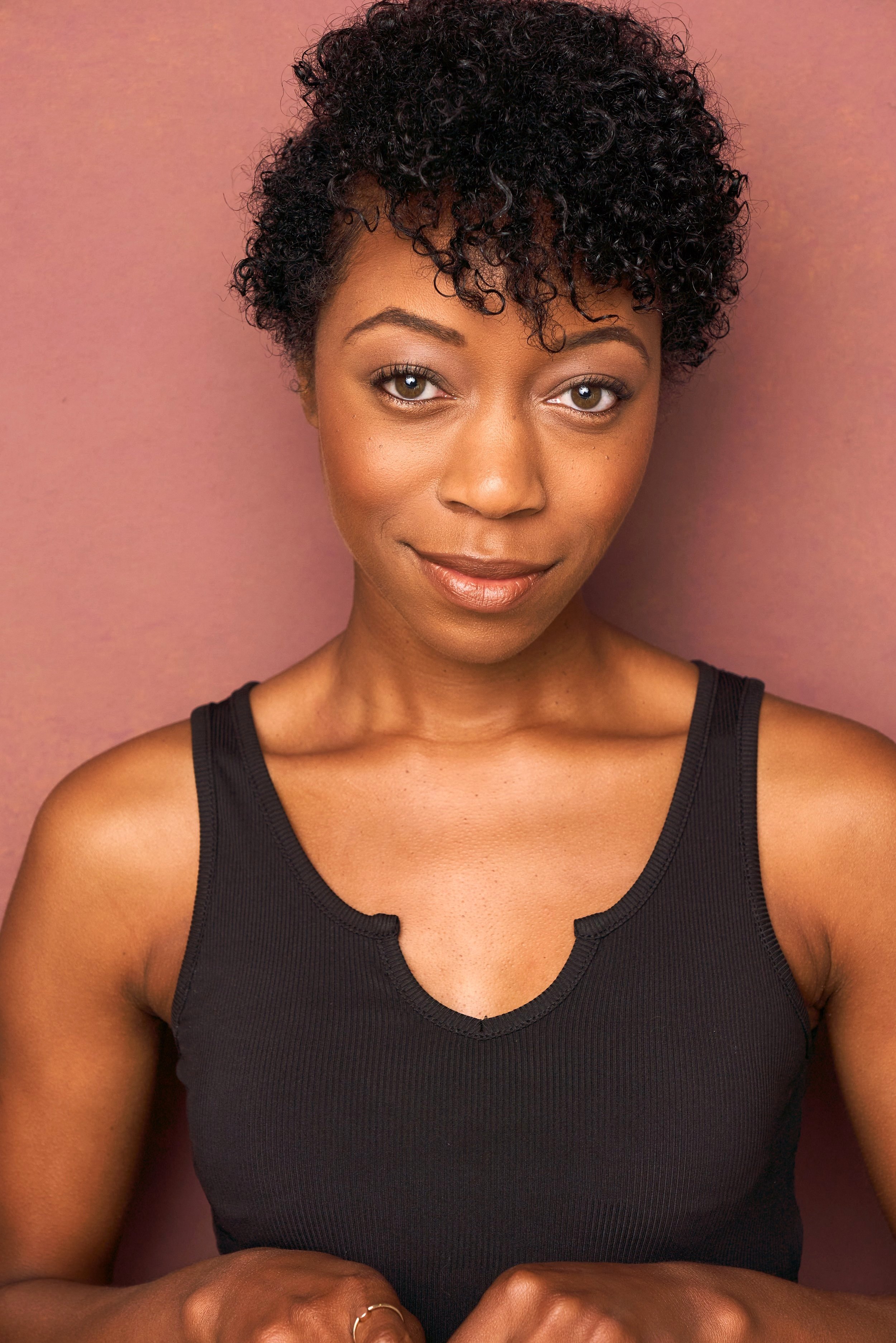 General Theatrical Headshot of Atlanta Actor, Teisha Speight | HMUA - Anne-Marie Kennedy
