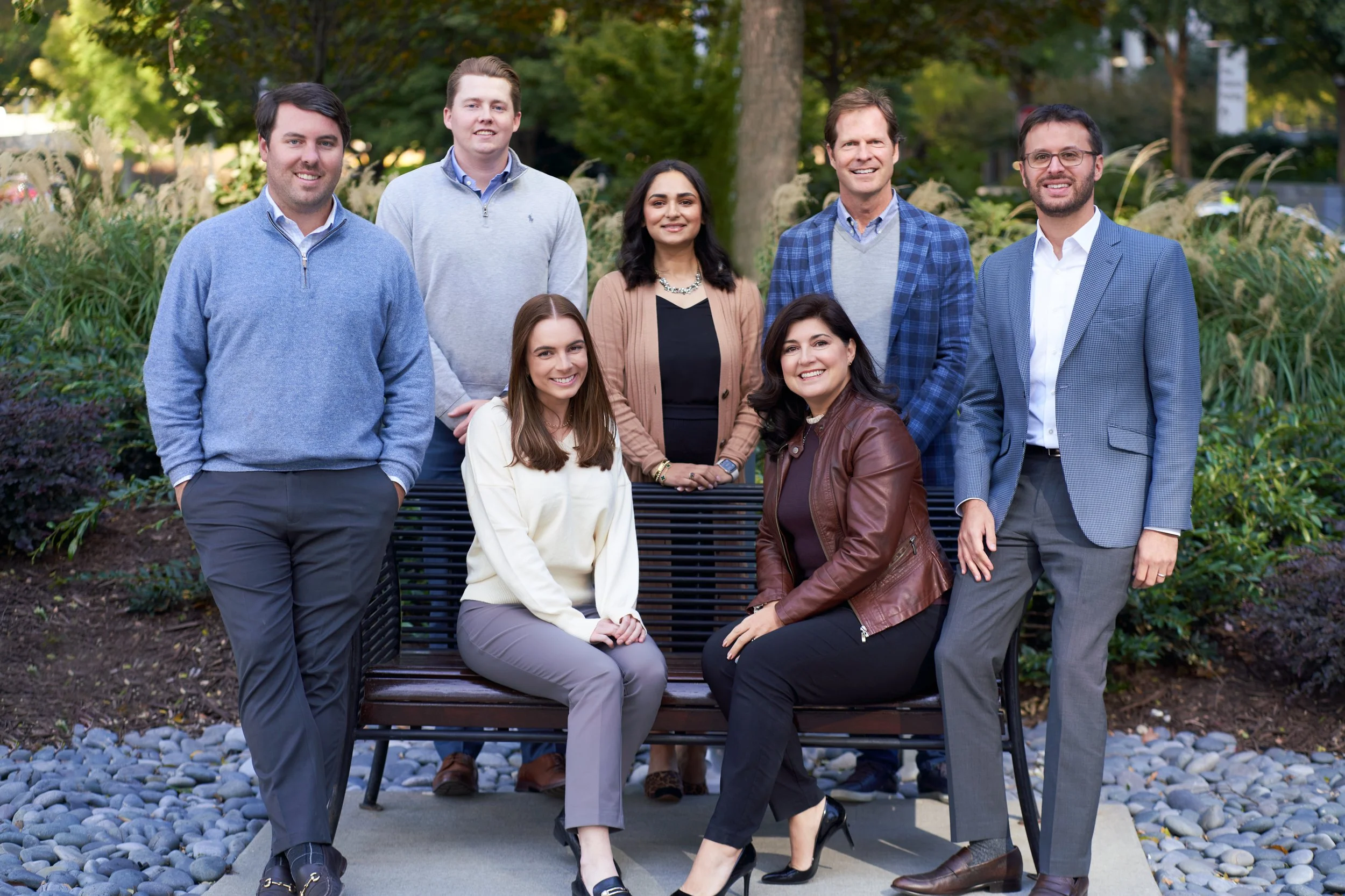 Team Corporate Shot of the Montgomery-Levin Group at Rockefeller Capital