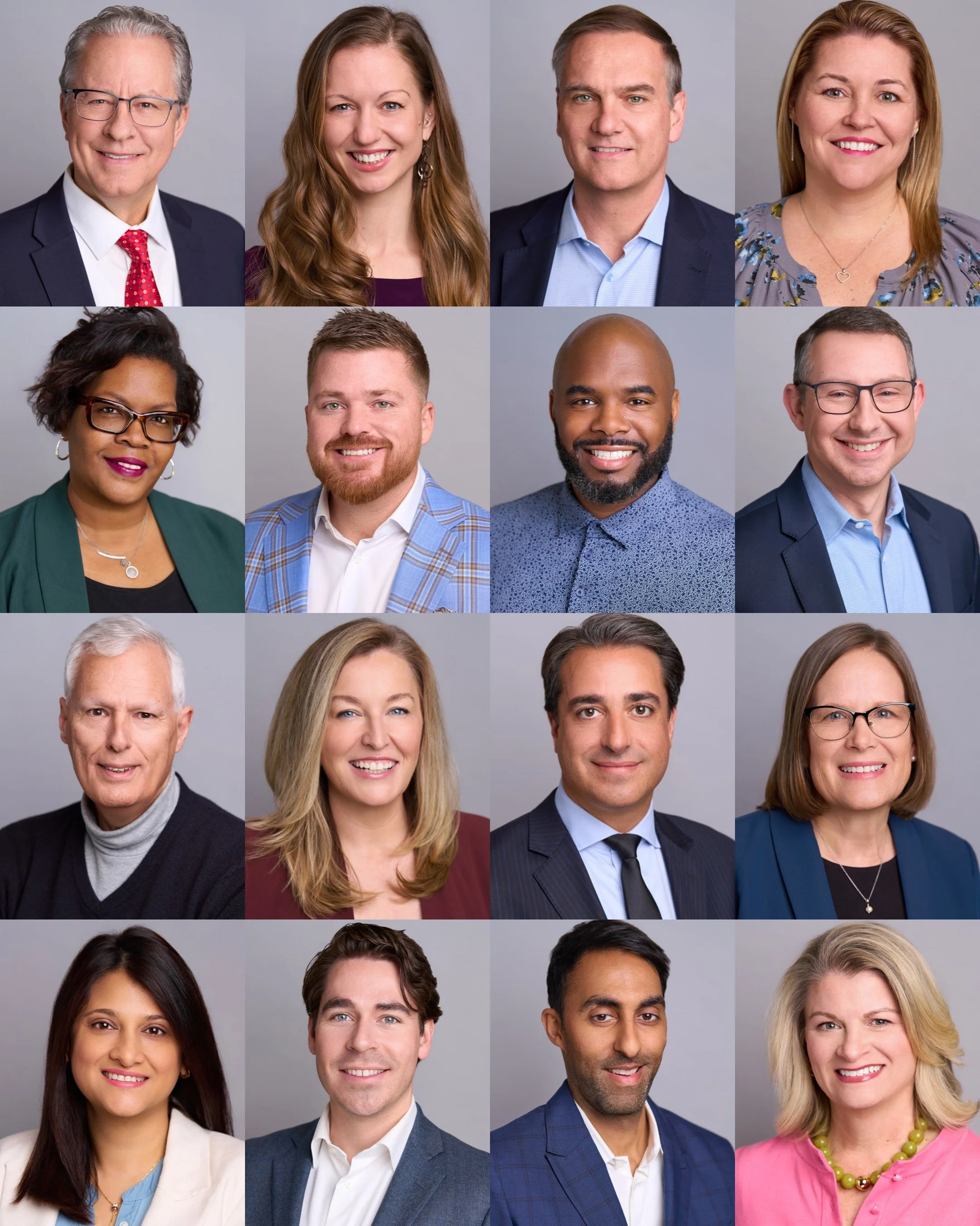 Team Headshots shot on-site at an Event in Atlanta, Georgia | Event Photographer