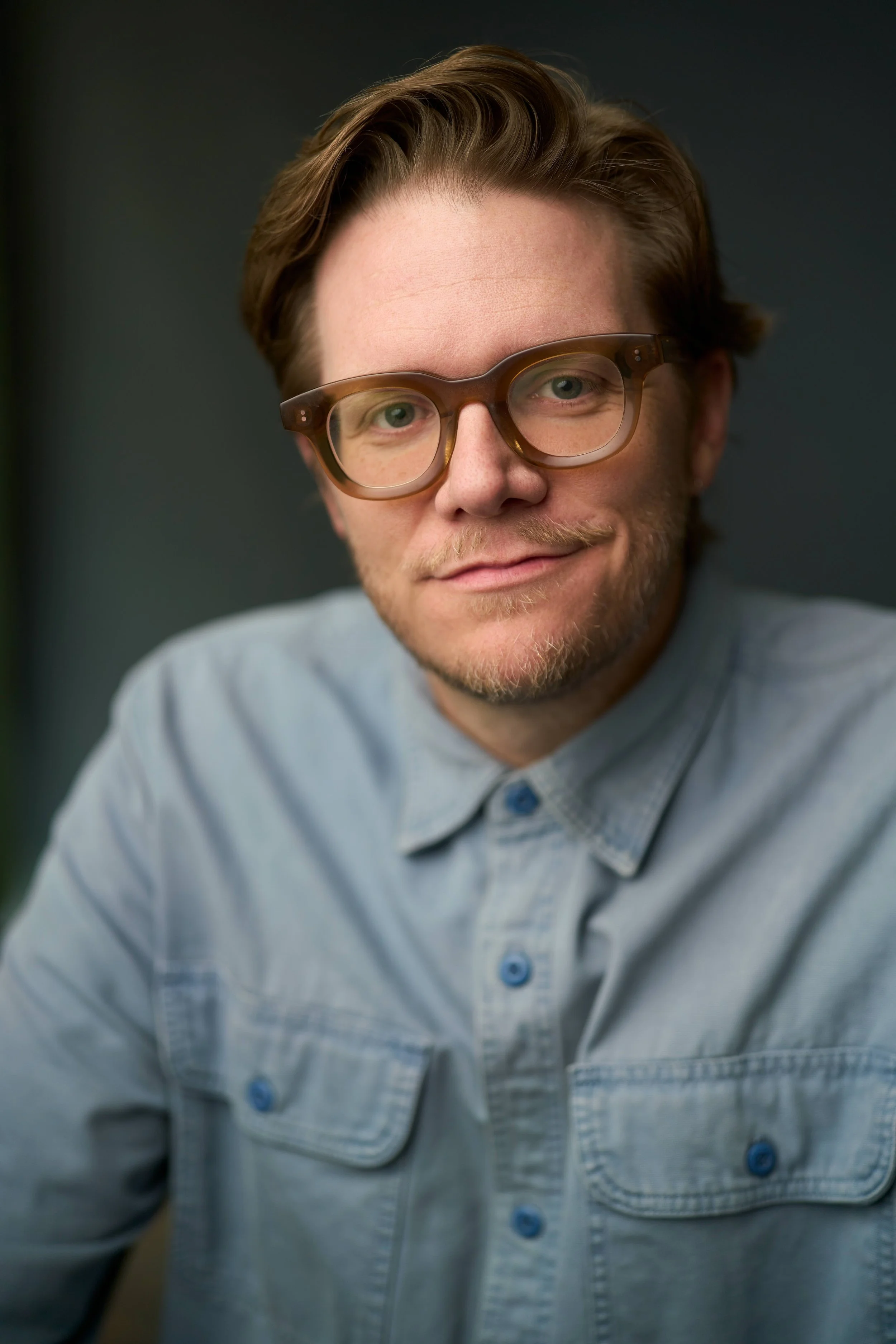 General Theatrical Headshot of Actor, Aaron | Shot in Atlanta, Georgia