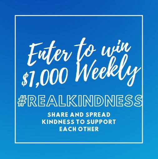 We're Giving Away $1,000 Each Week! #REALKINDNESS