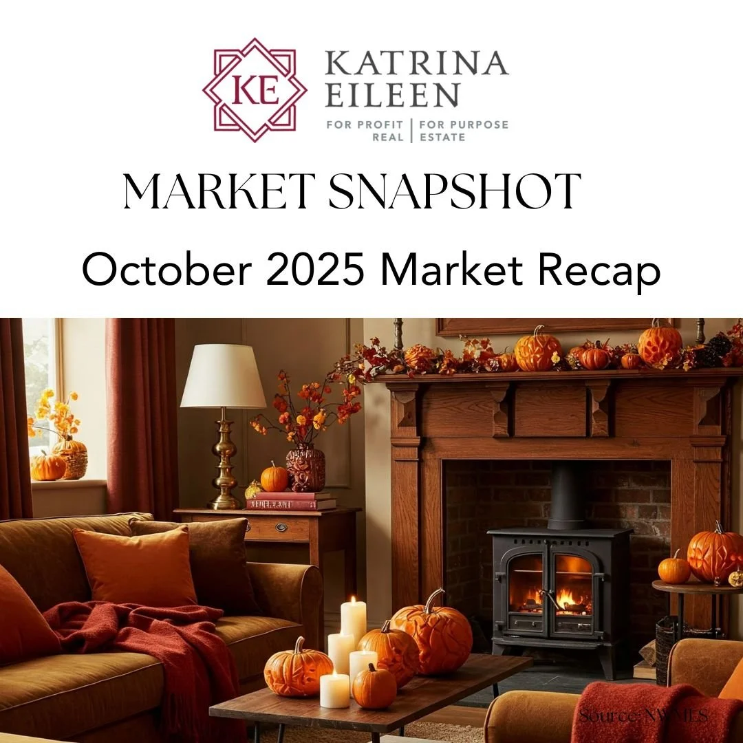October 2025 Market Update: King, Snohomish and Pierce Counties See Inventory Surge and Modest Price Shifts