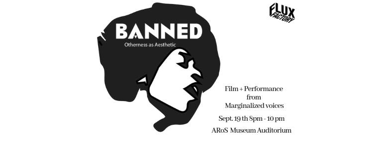 A night of performance and films focusing on the experiences of marginalized and minority groups in predominately white spaces. This event will be taking place on the 3rd floor of the ARoS museum in the Auditorium. Featuring work from Audience Member Fouroseven aka Sall Lam Toro Abang-guard ( Maureen Catbagan & Jevijoe Vitug Theabangguard ) Anita Beikpour Britt Sankofa Maya Quattropani With performances by Kalon Hayward Monique Muse Dodd Aysha Amin Curator of Andromeda Gallery Curated by Monique Muse Dodd