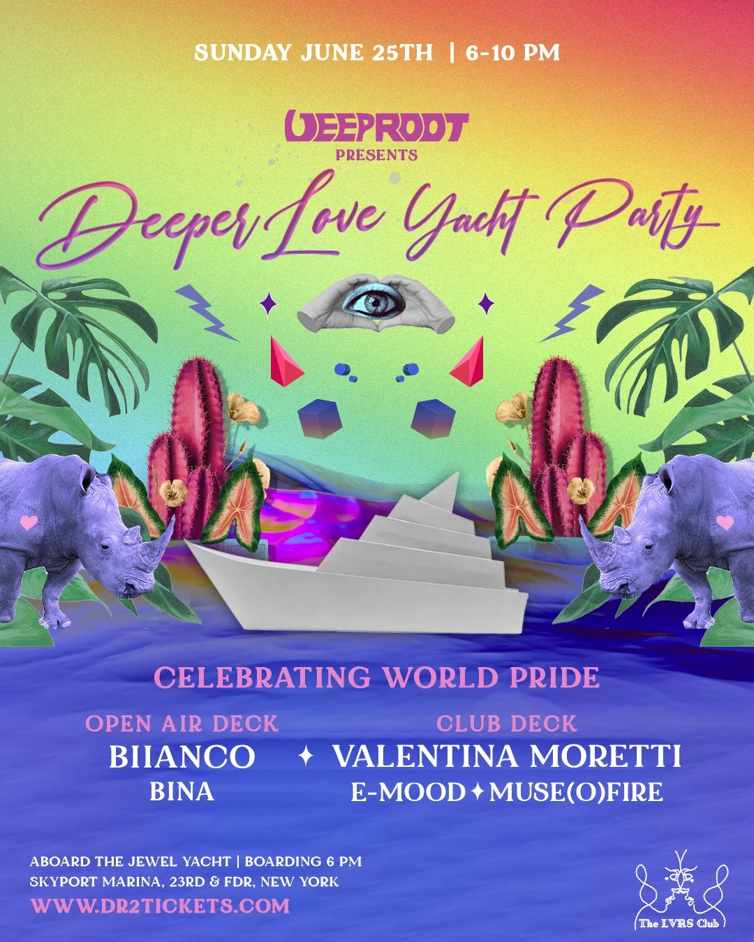 Deeper Love Yacht Party Sunset Party