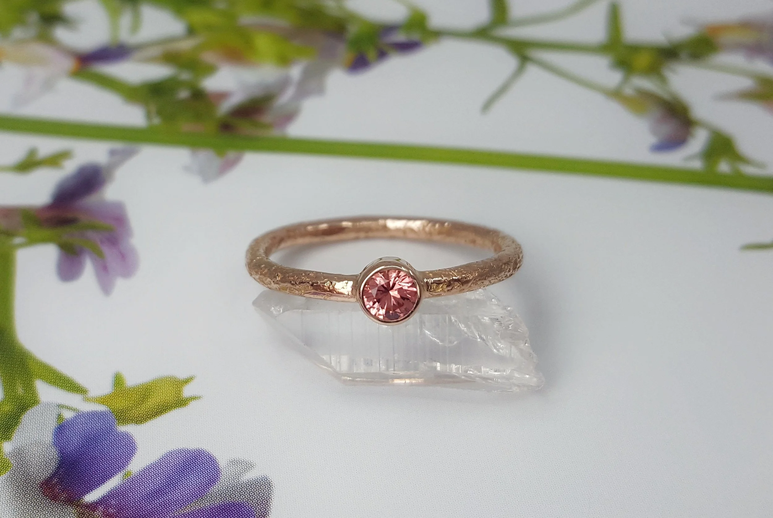 Rock Candy - 18ct rose gold, sapphire - SOLD