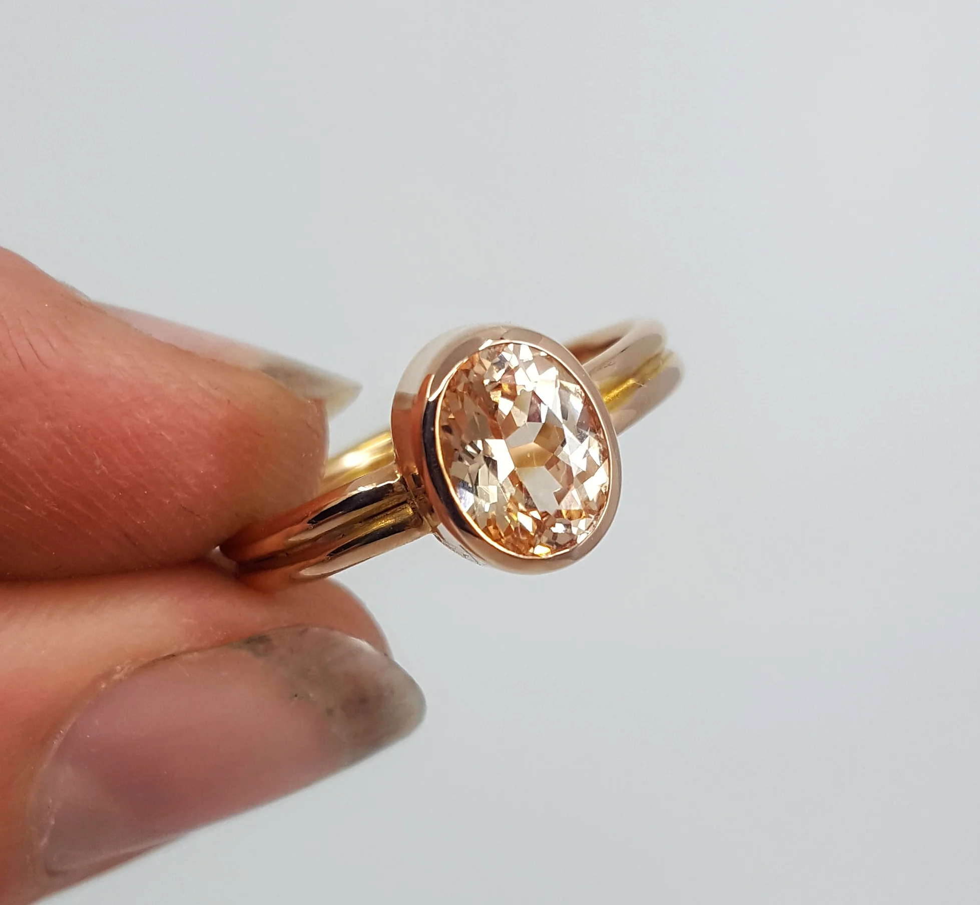Versilia Rose - 18ct rose gold, 1.41ct sapphire - $5990
