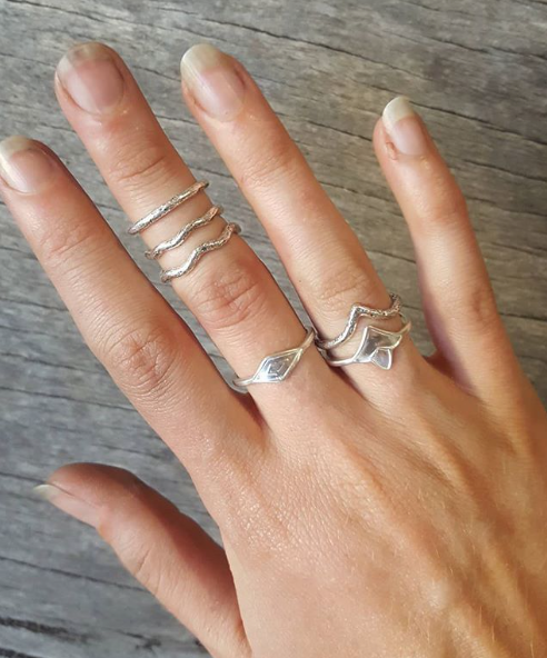 Sterling silver rings - starting from $90