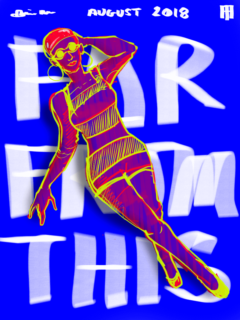 Sketches from Vegas Departures