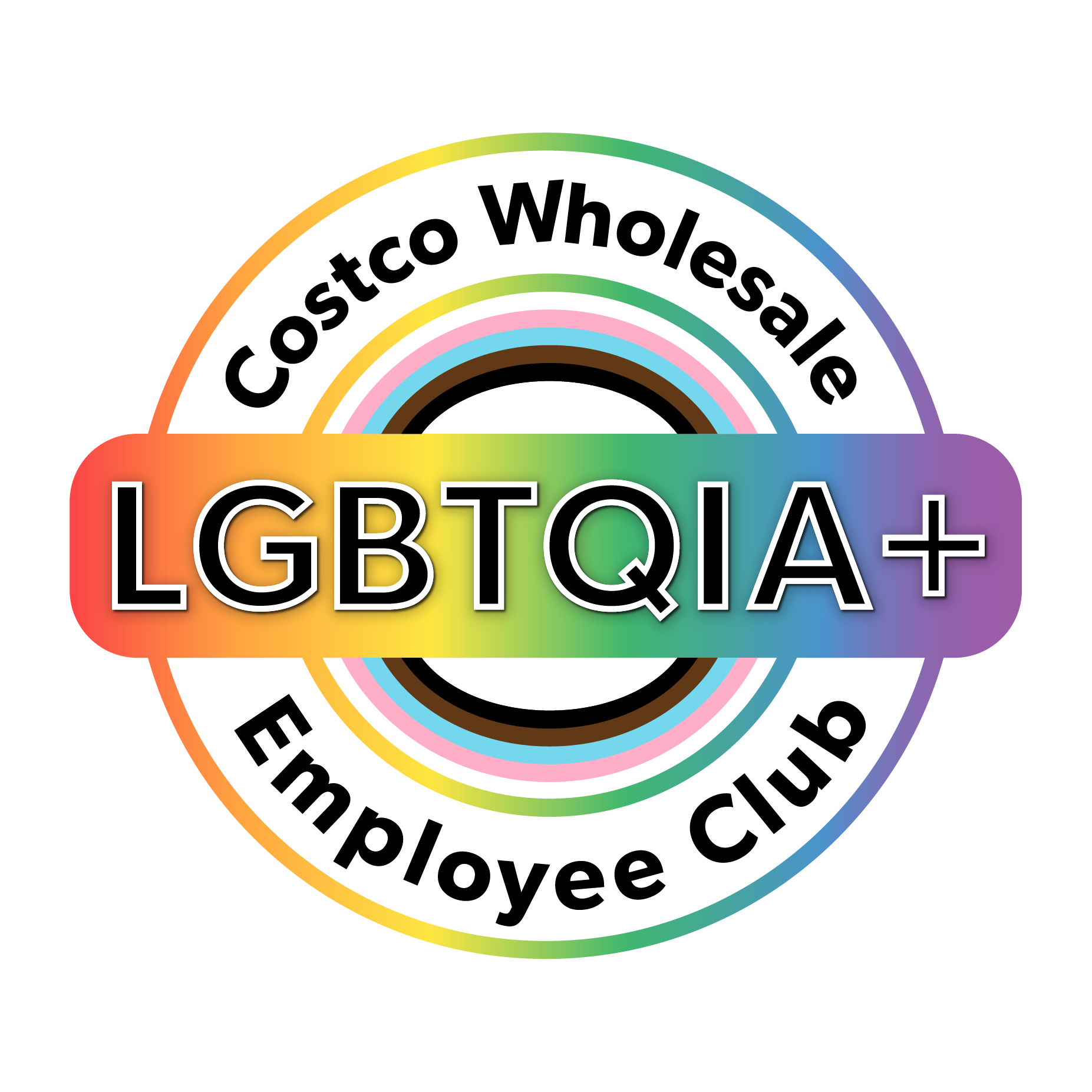 Costco Wholesale LGBTQIA+ Employee Club Logo