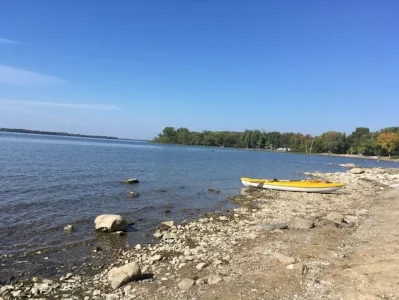Kayaking at Kill Kare State Park, St. Albans, Vermont