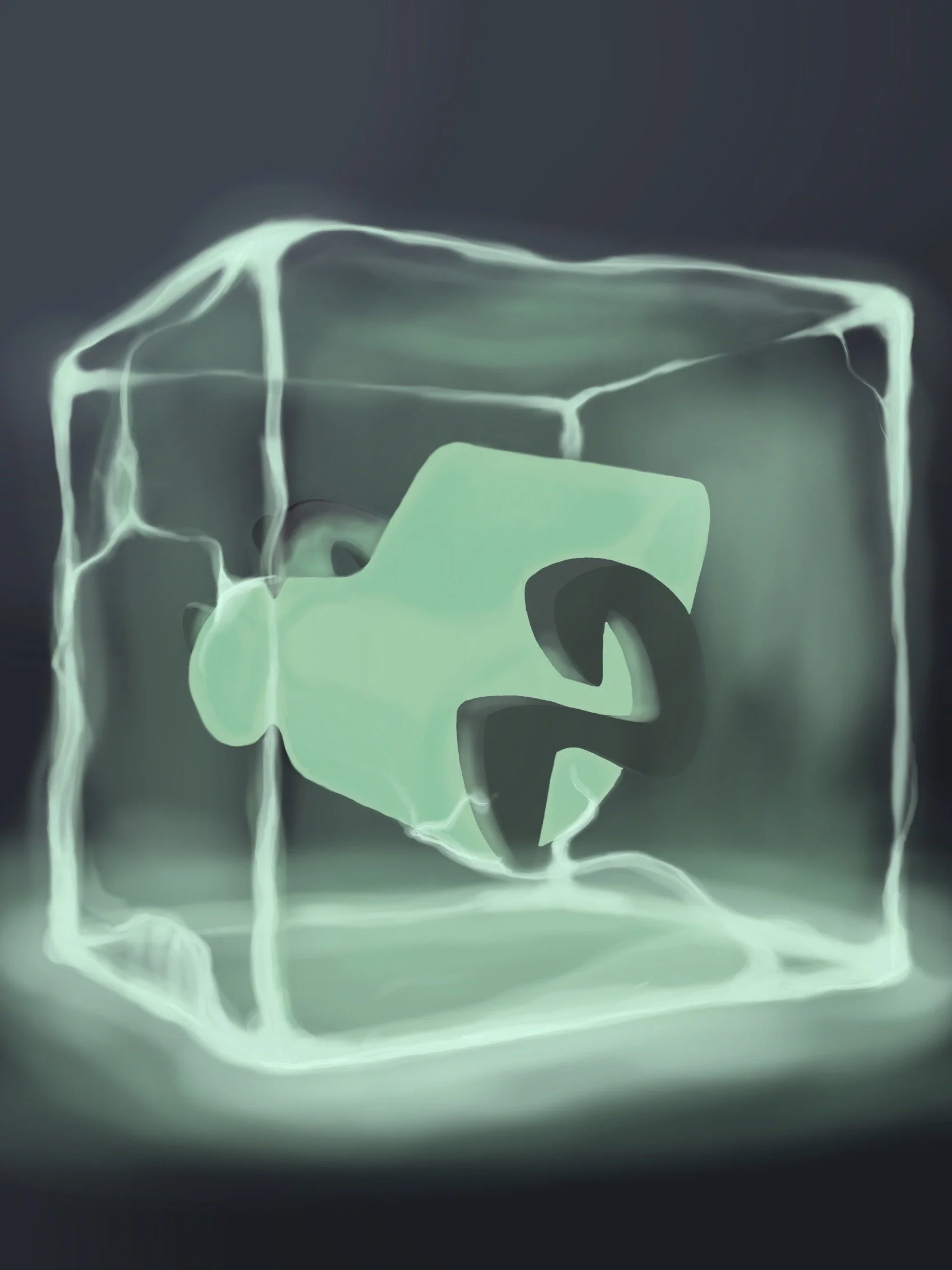 A cube of energy keeps the Guapo rocker contained in Glu’s dimension.  