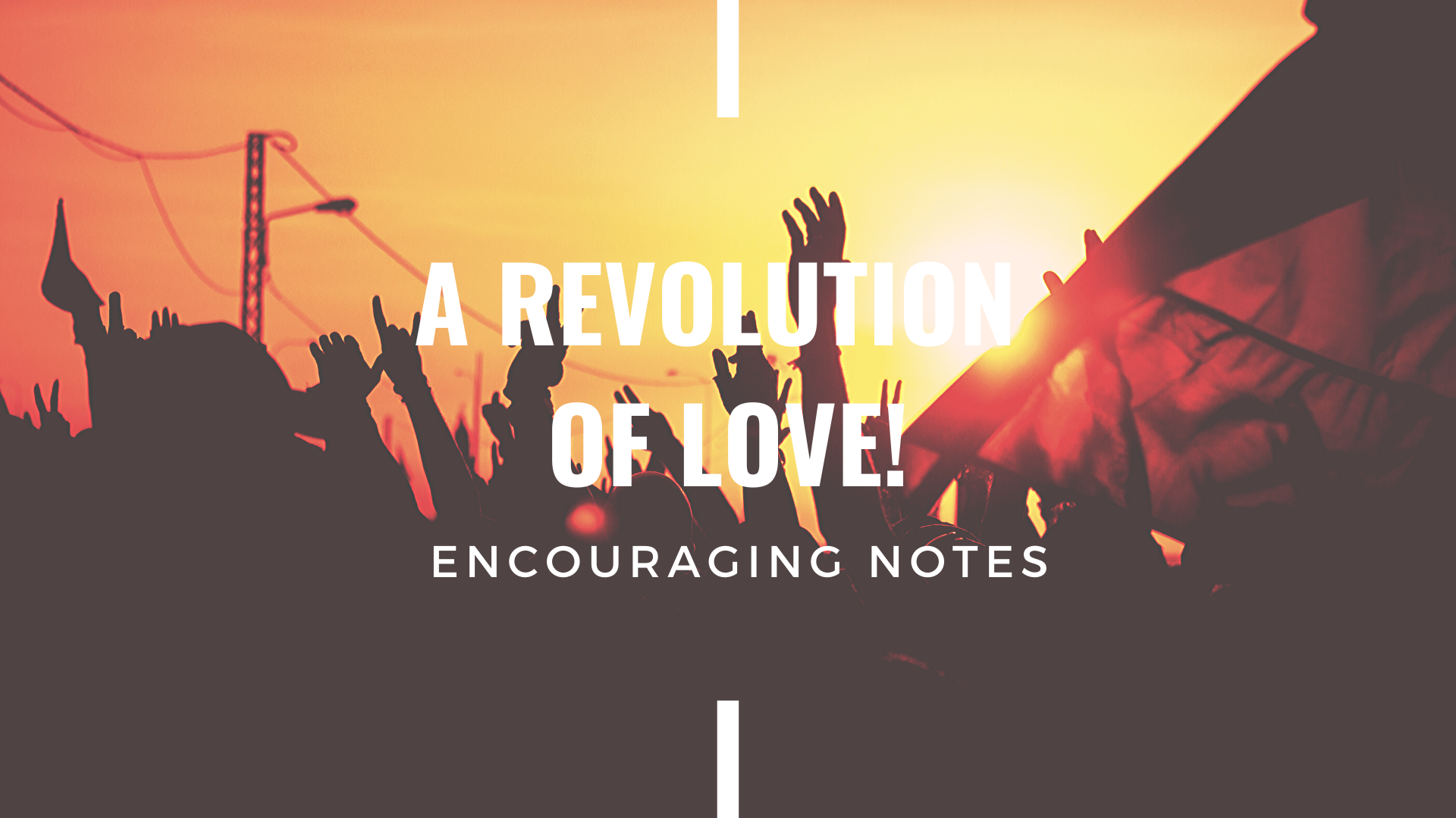  A REVOLUTION OF LOVE!&nbsp;