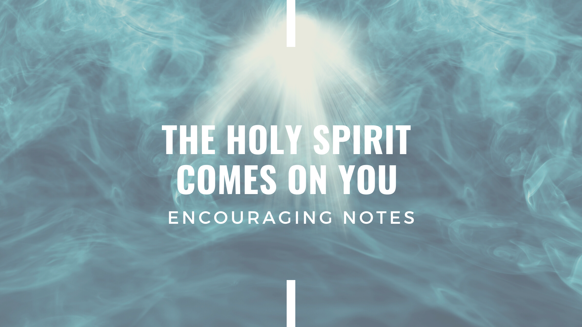 THE HOLY SPIRIT COMES ON YOU