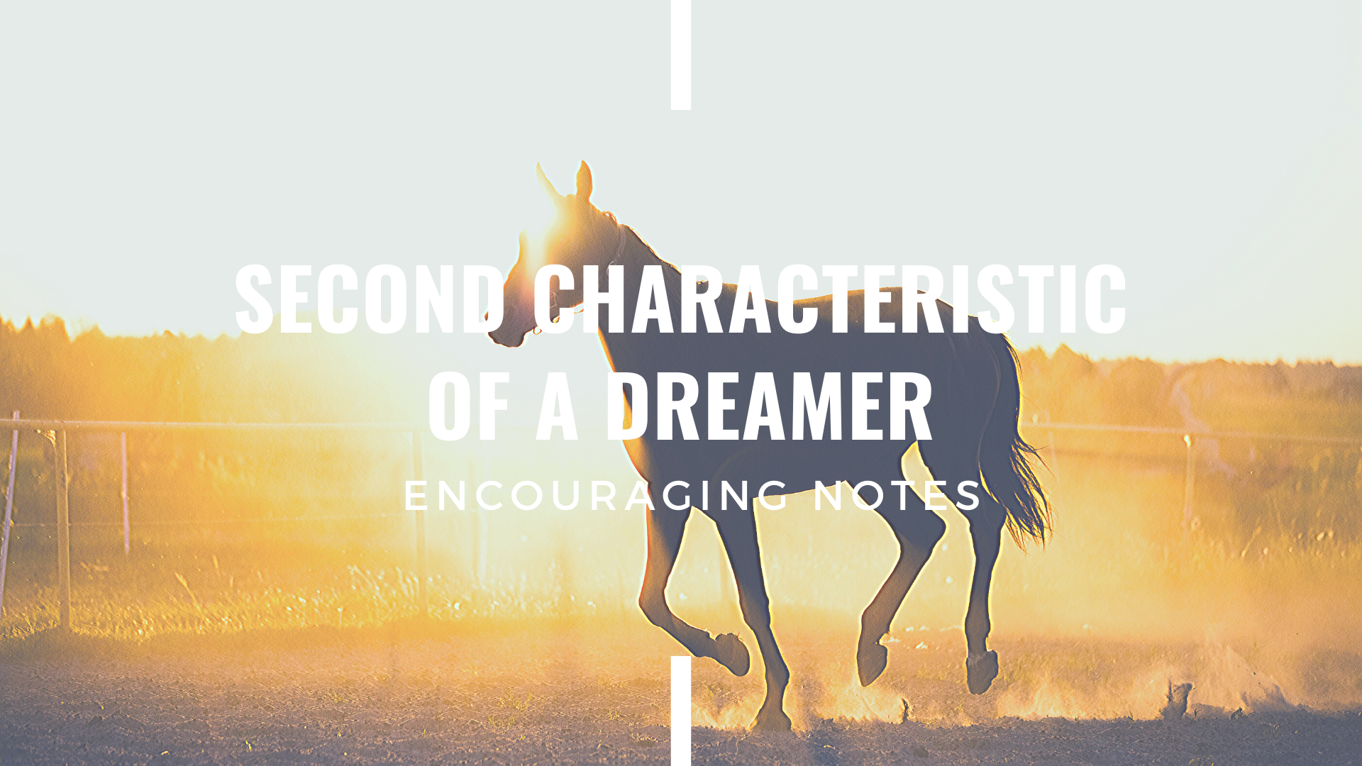 SECOND CHARACTERISTIC OF A DREAMER