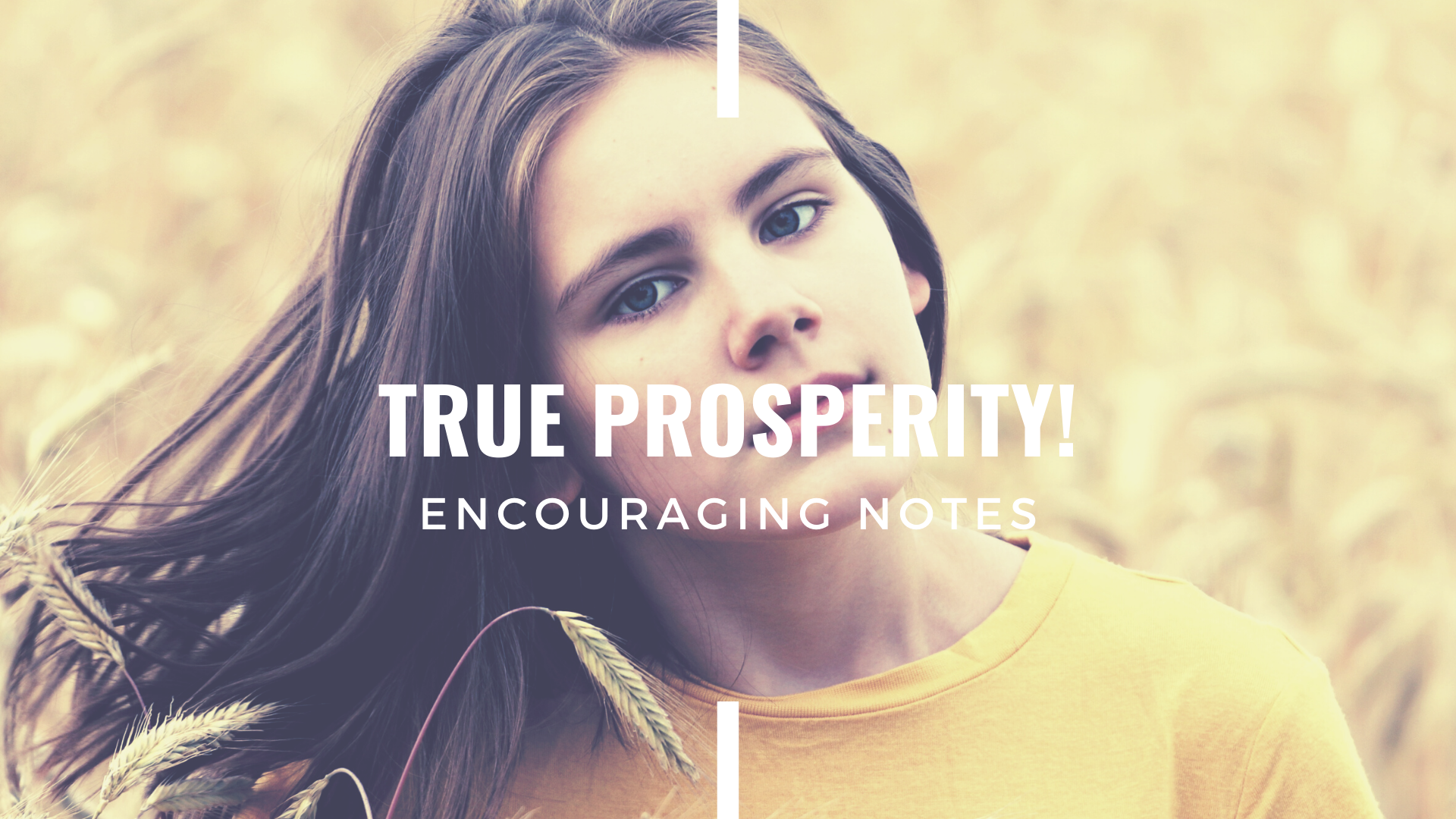 TRUE PROSPERITY!&nbsp;