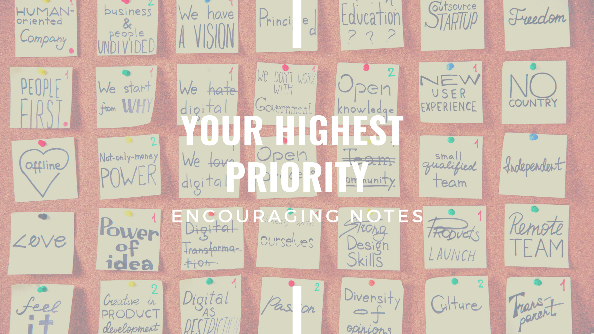 YOUR HIGHEST PRIORITY