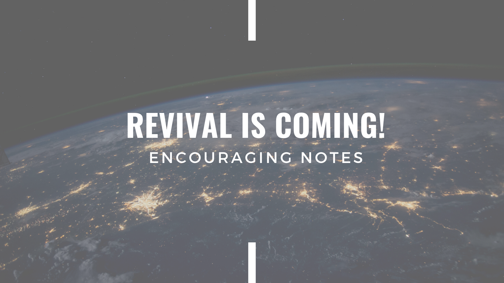 REVIVAL IS COMING!