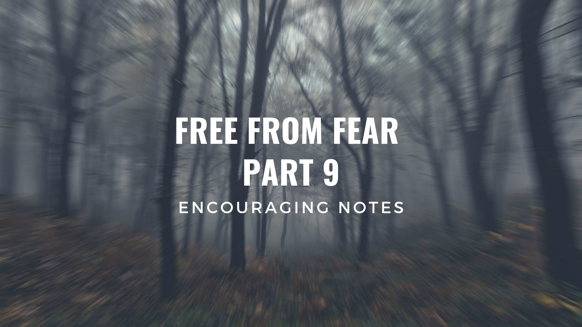 FREE FROM FEAR Part 9